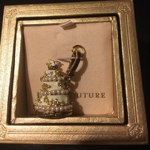 Rare juicy couture wedding cake charm